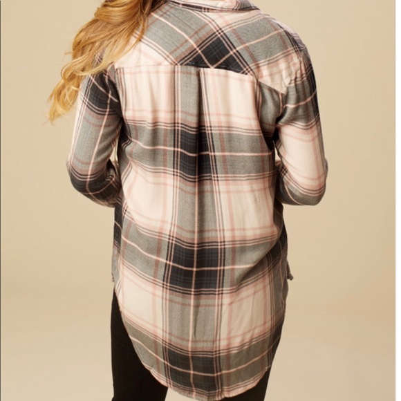 🆕Altar’d State Harrison Button Up Top.  Size Small. - Picture 3 of 4